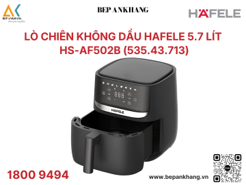 Nồi chiên không dầu Hafele HS-AF502B, dung tích 5.7L 535.43.713